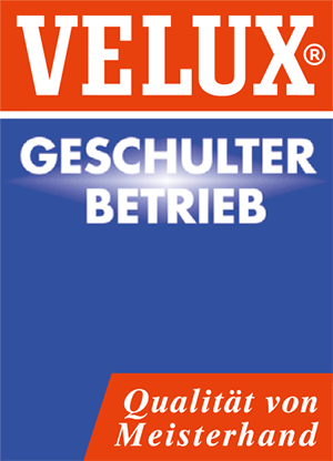 Logo Velux geschulter Betrieb - Qualitaet aus Meisterhand